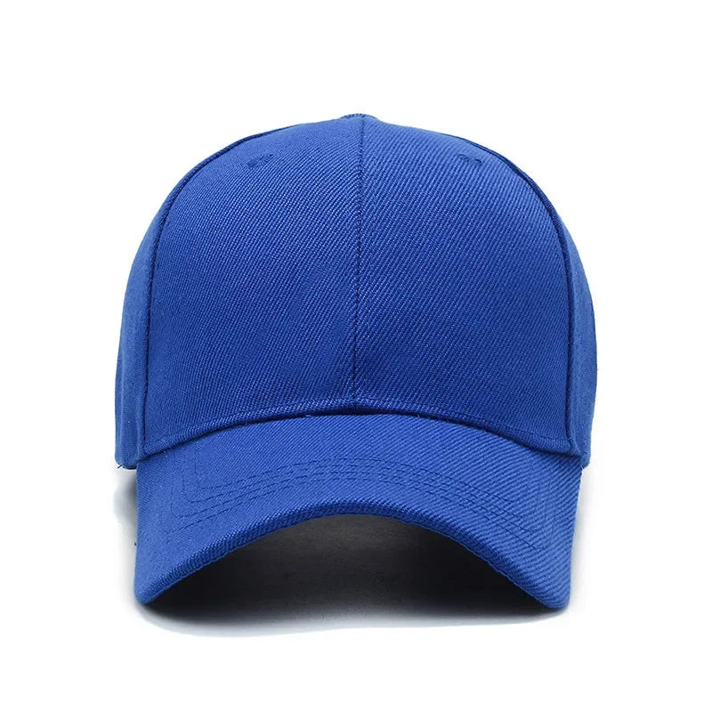 Unisex Cap Casual Plain Baseball Cap Adjustable Snapback Hats Hip Hop Cap Street Dad Hat