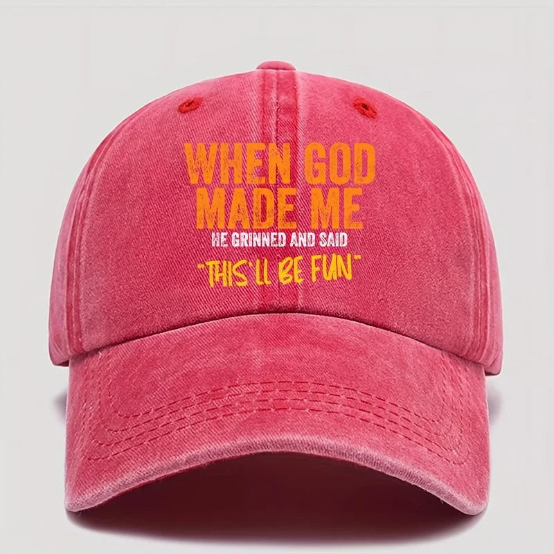 Interesting Fashion Graffiti Print Baseball Cap