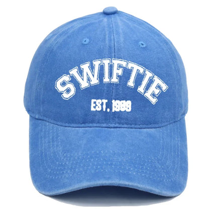 European and American Swiftie Embroidered Baseball Cap Summer