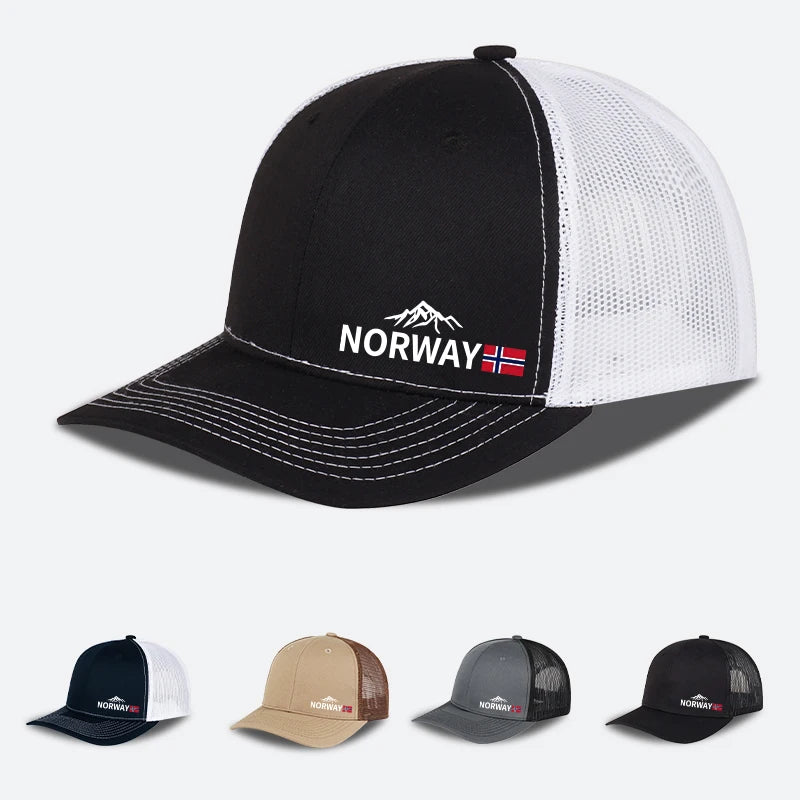Norway Souvenir Mesh Baseball Hat