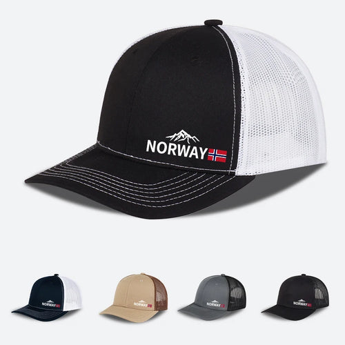 Norway Souvenir Mesh Baseball Hat