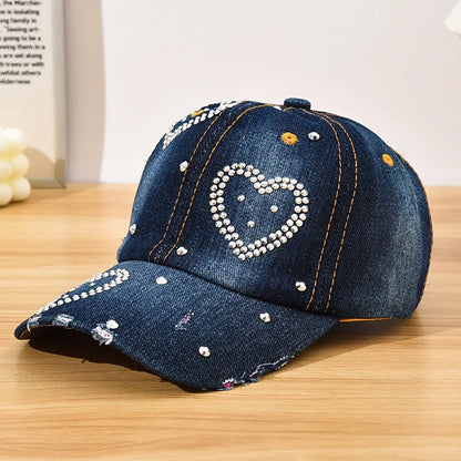 Diamond-Encrusted Baseball Cap