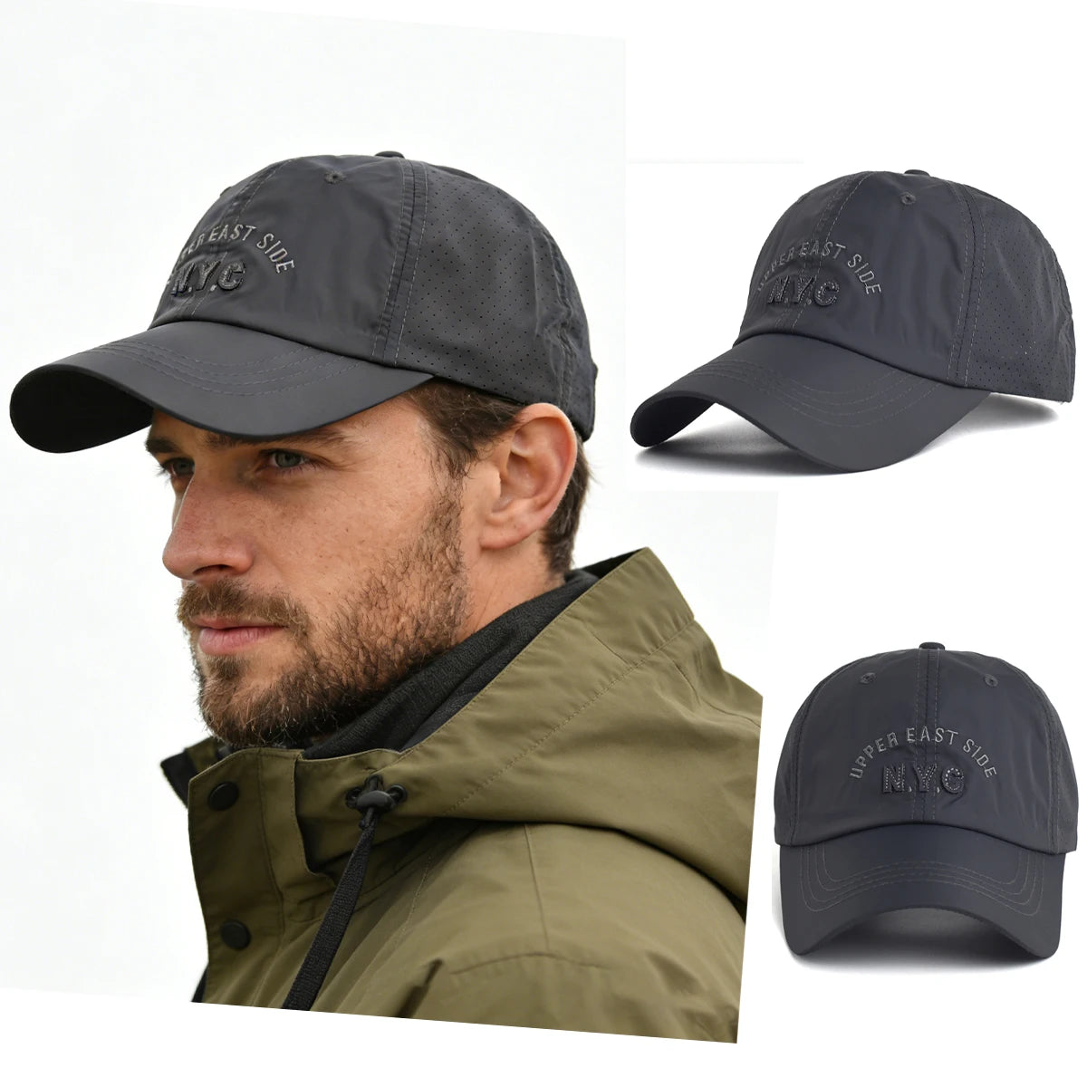 Original Design Running Cap Thin Quick Drying Breathable