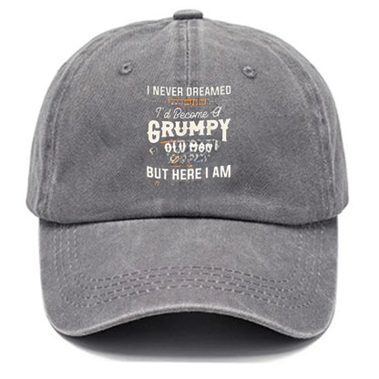 Men's Baseball Cap with Fun Printed Patterns for Daily Leisure and Outdoor Travel Equipment, Hiking and Camping Hats