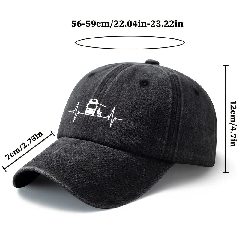 A Stylish And Versatile Printed Baseball Cap