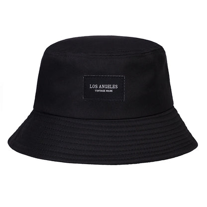 Los Angeles Bucket Hat Letter Embroidered Hip Hop panama Hats for Men
