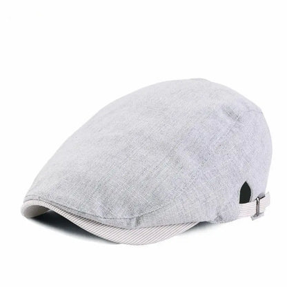Spring/Summer Breathable Lightweight Double Button Adjustable Beret