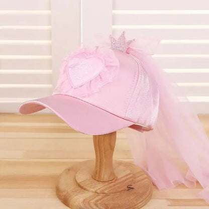 New Cartoon Children Baseball Cap Kids Girls Sun Hat Adjustable