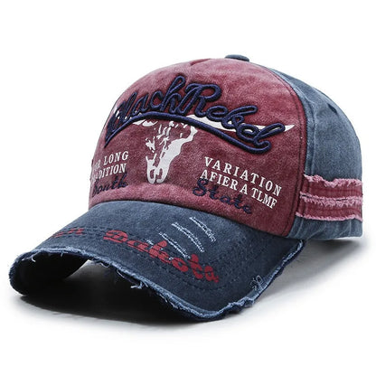 New Cool Fashion Men Washed Cotton Baseball Cap