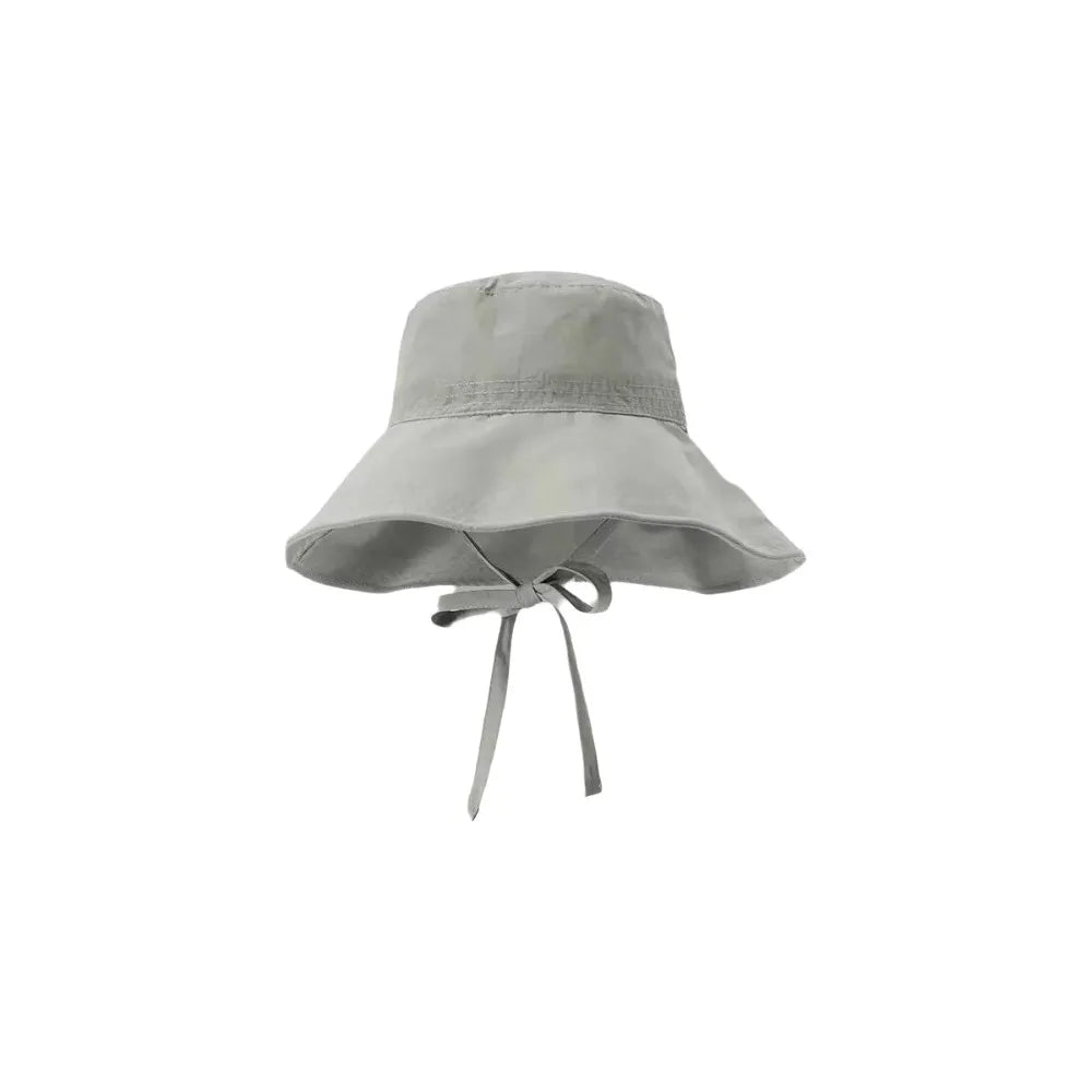 Simple Solid Color Sunscreen Bucket Hat