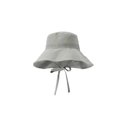 Simple Solid Color Sunscreen Bucket Hat