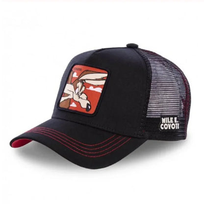 High Quality Brand Anime Cartoon Snapback Cotton Baseball Cap Men Women