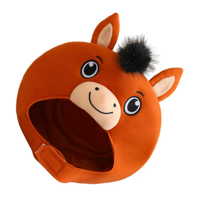 Year Of The Horse Headgear Cartoon Horse Hat For Party Photo Booth Cosplay