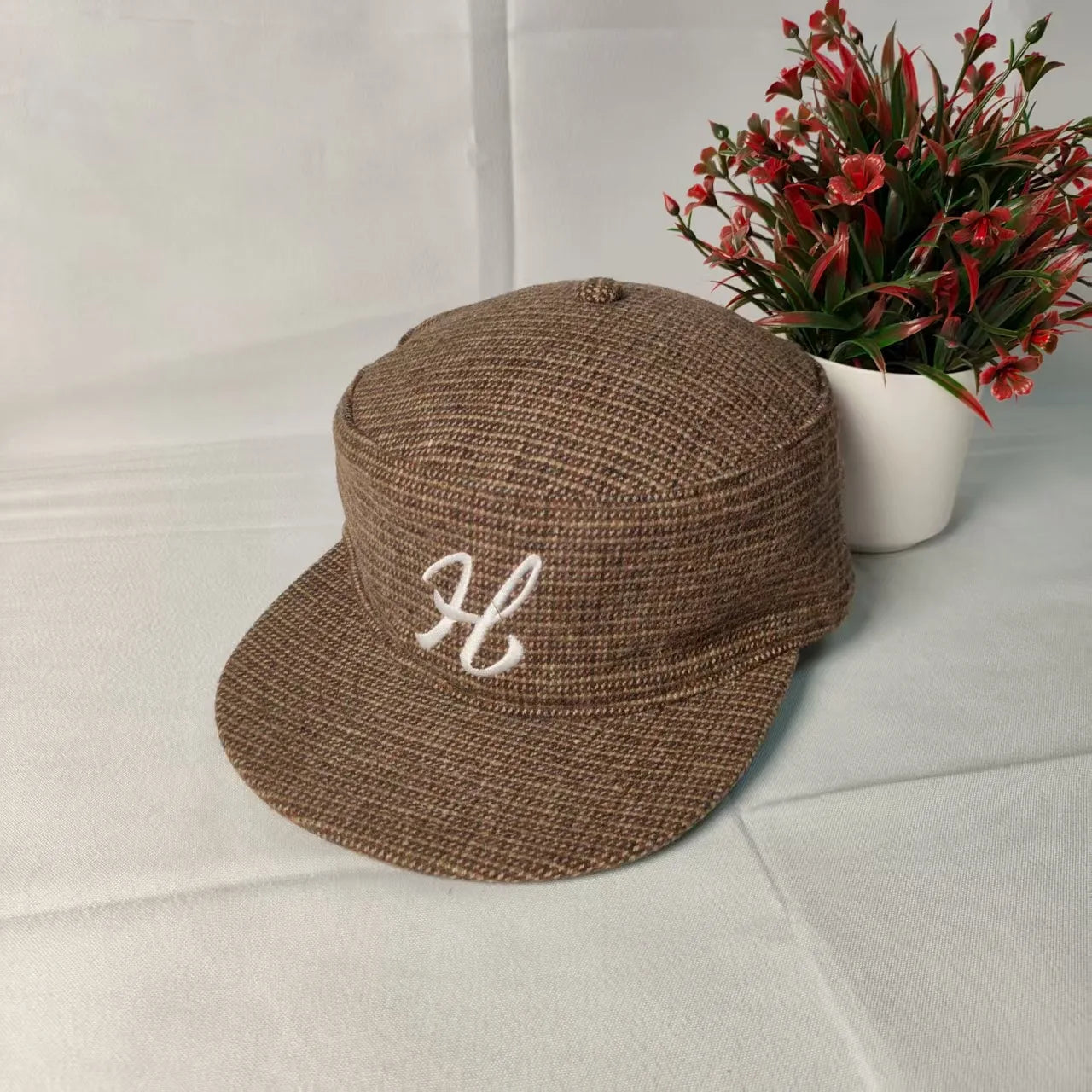Autumn Unisex Old Money Flat Top Baseball Cap Retro
