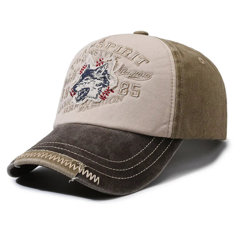 New Unisex Washed Cotton Cap