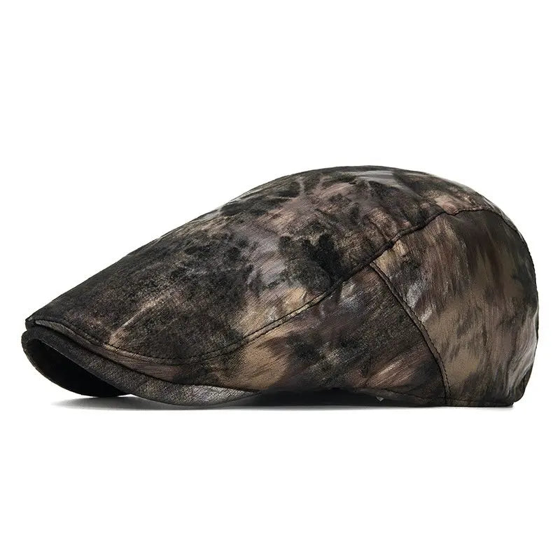 Four Seasons Polyester Print Newsboy Caps