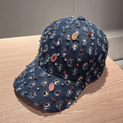 New Spring/Summer Washed Denim Baseball Cap