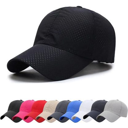 Mesh Baseball Cap Summer Men Women