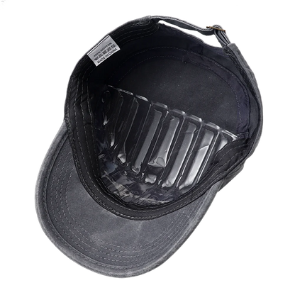 2026 New Embroidery Military Flat Top Hat
