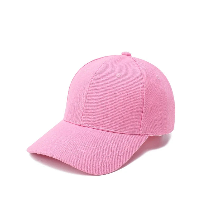 Fashion Candy Color Kids Baseball Cap Sun Protection Boy Girls