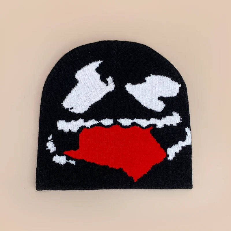 Personal Punk Skull Demon Knitted Hats