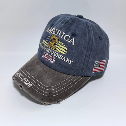 American 250th Anniversary 1776-2026 Baseball Cap