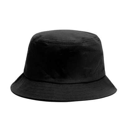 Solid Color Fisherman Hat Korean Trendy Hip Hop Bucket Hat Summer Flat Top Sun Cap Casual Outdoor