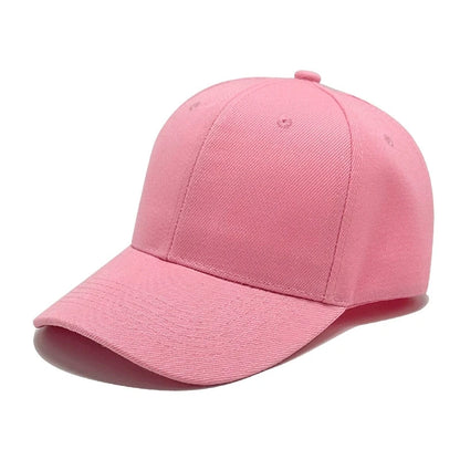 Fashionable Sun Shading Hip-Hop Solid Color Baseball Cap