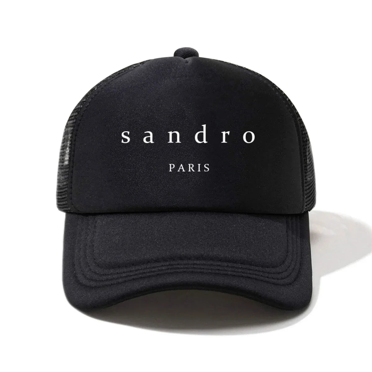 Sandro Printed Sponge Half Mesh Outdoor Fashion Accessory Hat