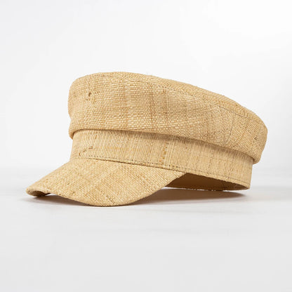 Natural Raffia Straw Baseball Cap Women Straw Cap For Summer