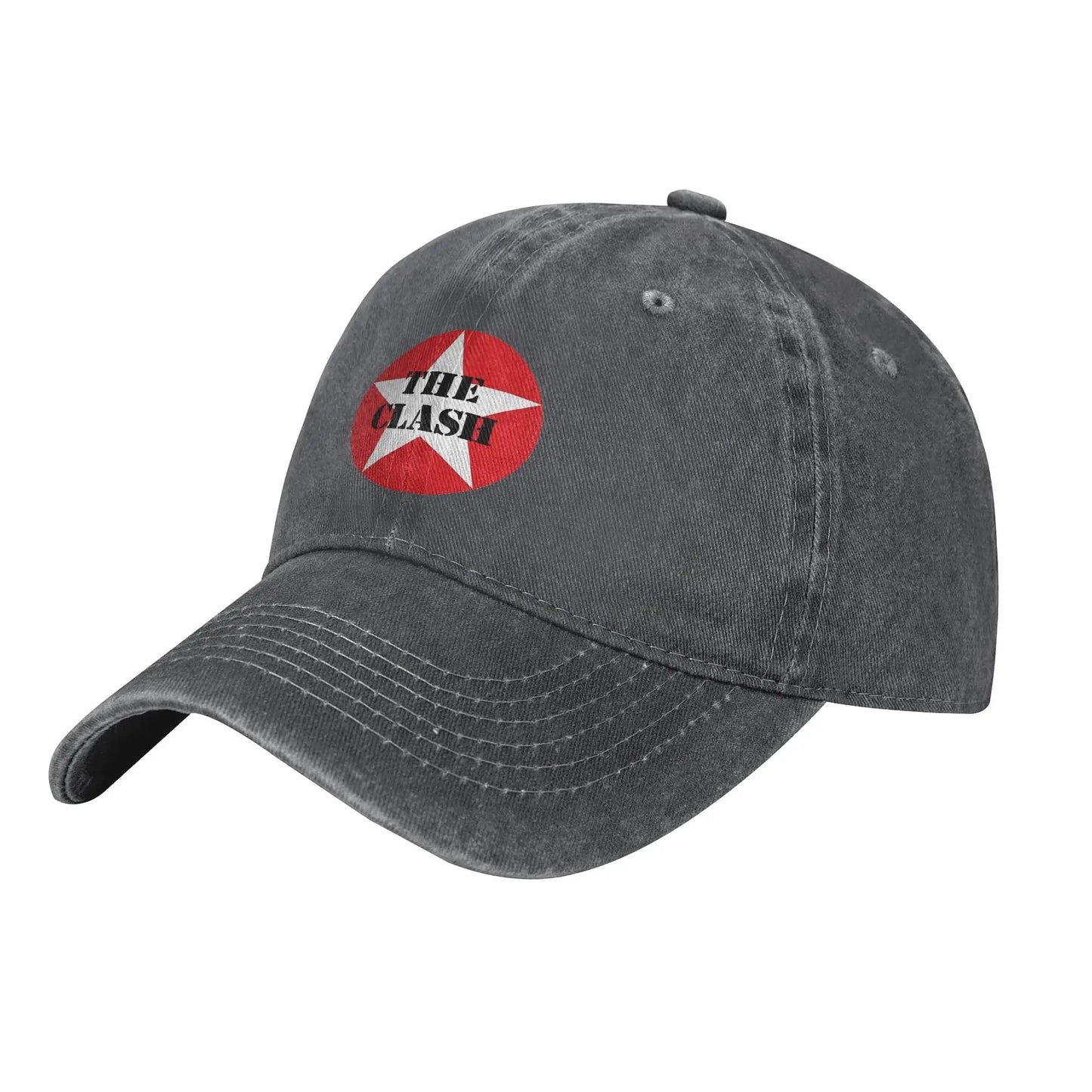 Leisure The Clash Punk Band  Golf Cap Unisex Trucker Hat  Outdoor Golf