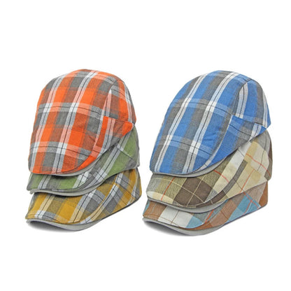 Women Spring Summer Flat Peaked Hat