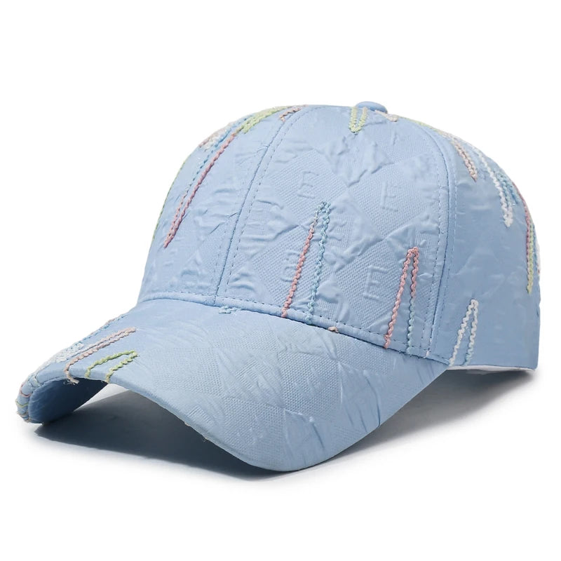New Quilted Baseball Cap Adjustable