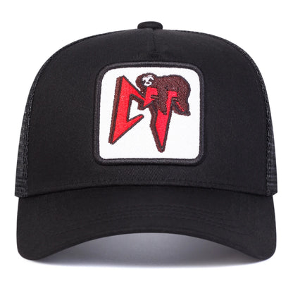 Unisex M Letter Koala Embroidery Baseball Net Caps Spring and Summer