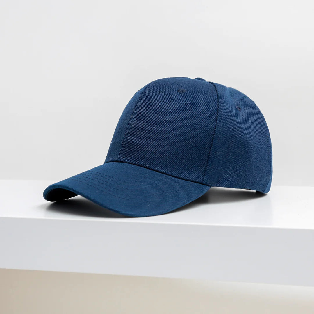 Solid Color Baseball Cap Men's And Women's