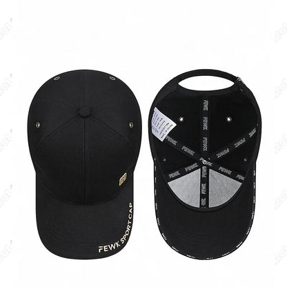New Fashion High Quality Unisex Style Letters Embroidery Cotton Adjustable Baseball Cap Sun Hat Trucker Caps