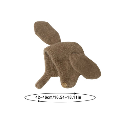 Winter Baby Earflap Hat Cute Rabbit Ear Plush Infant Boy Girl Cap