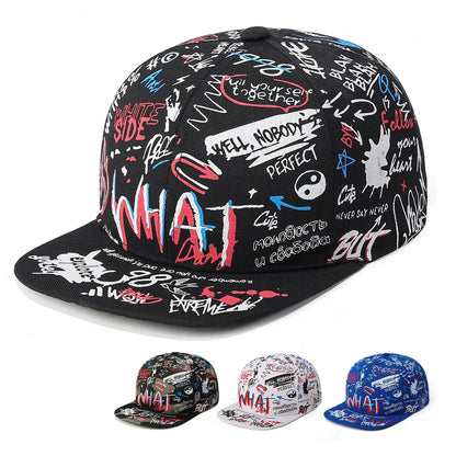 Unisex Letter Printing Snapback Spring and Autumn