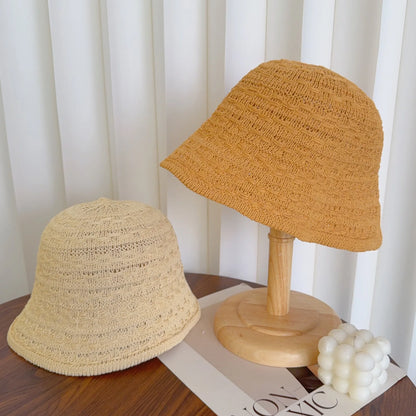 Straw Hat Summer Women Visor Bucket Hat