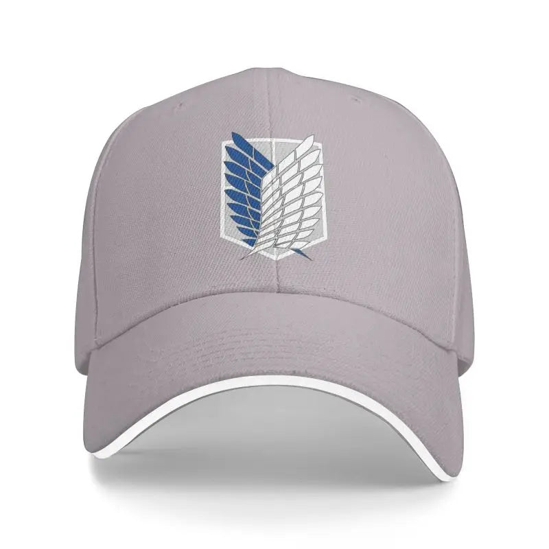Attack on Titan Print Sandwich Baseball Caps