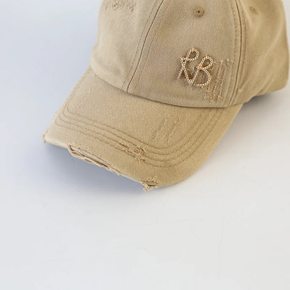 New Korean Luxury Baseball Cap Design Sun Hat American Youth