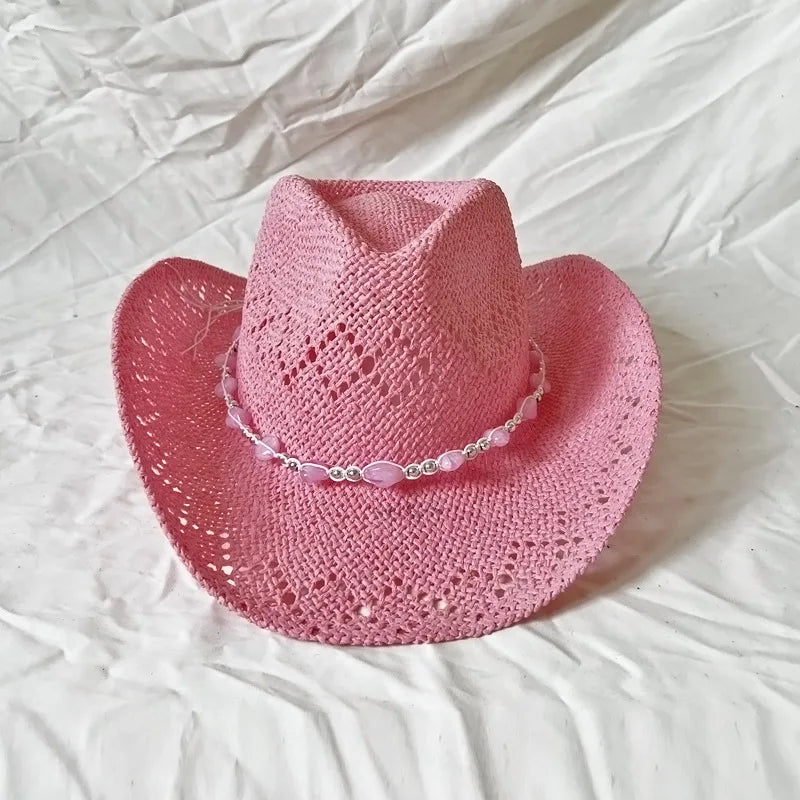 Brim Western Summer Beach Sun Hat
