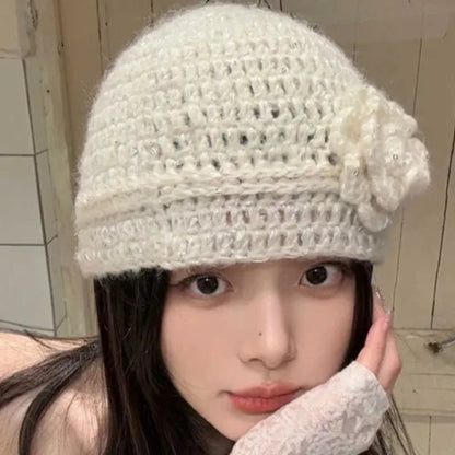 Women's Autumn Winter Item Fashion Warm Cold Pullover Hats