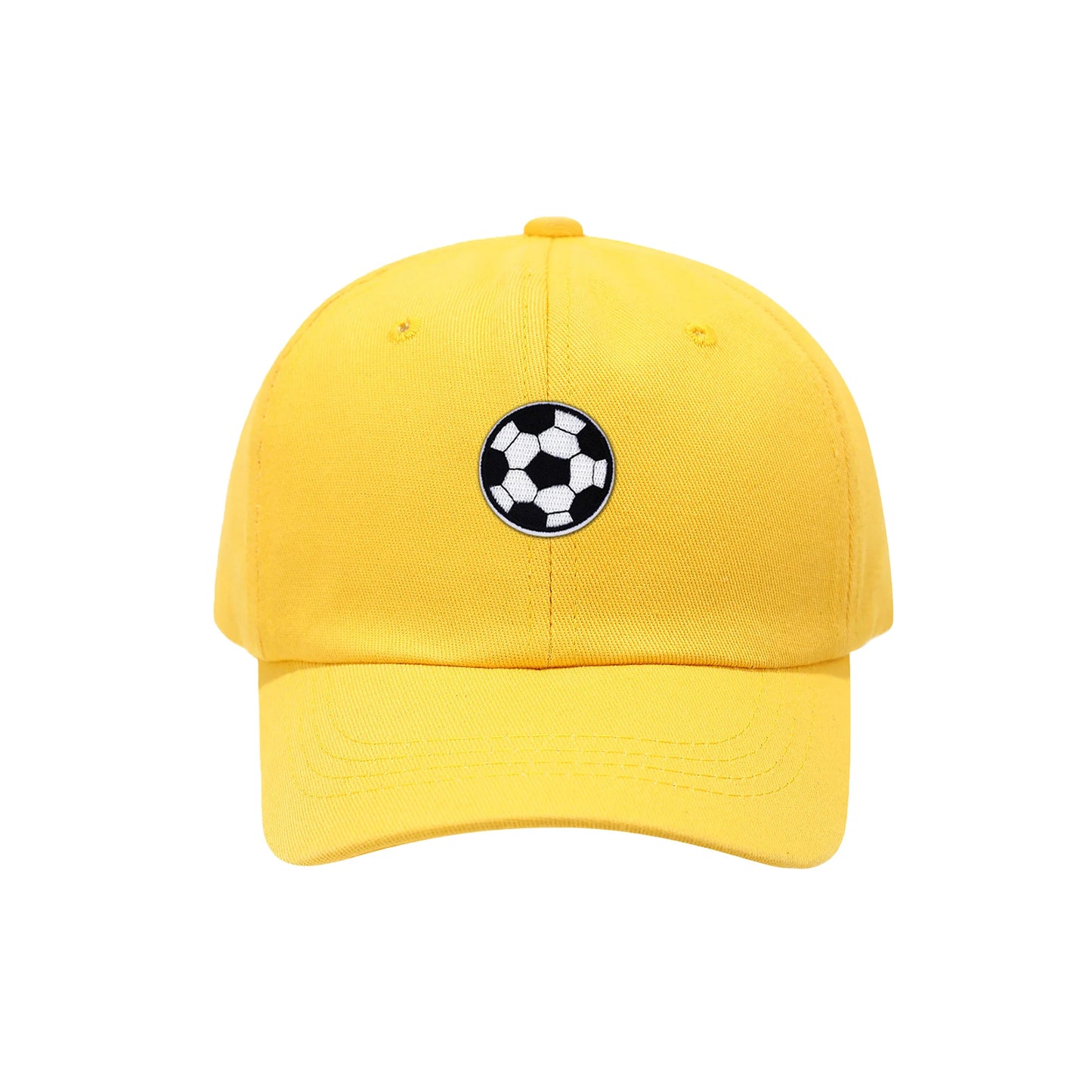Children's Soccer Patterned Baseball Cap
