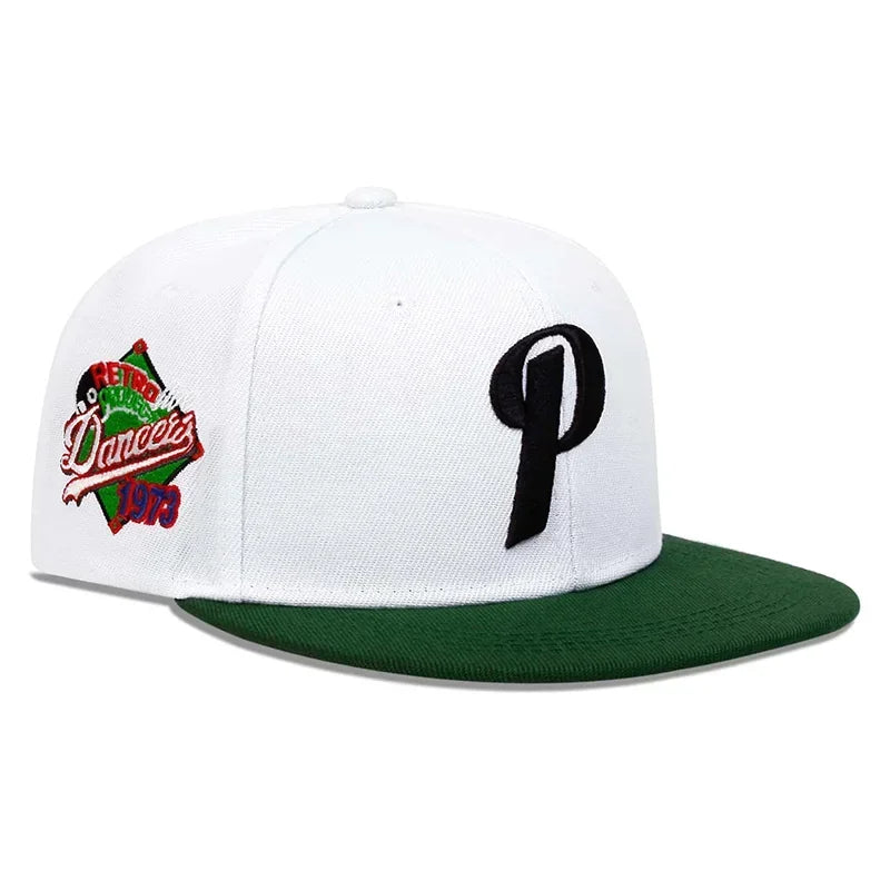 Unisex P Letter Embroidery Hip-Hop Hats Spring And Autumn
