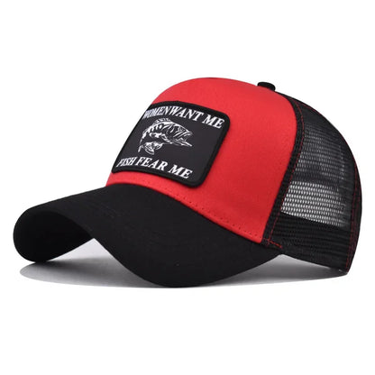 Summer Breathable Embroidery Baseball Caps Men Women