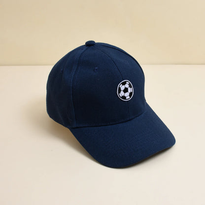 Children's Soccer Patterned Baseball Cap