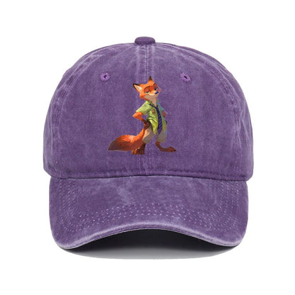 Cartoon Zootopia Three-toedSloth Baseball Cap