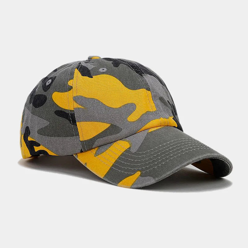 Outdoor Soft Cotton Golf Baseball Cap Personality Camouflage Sports Hat