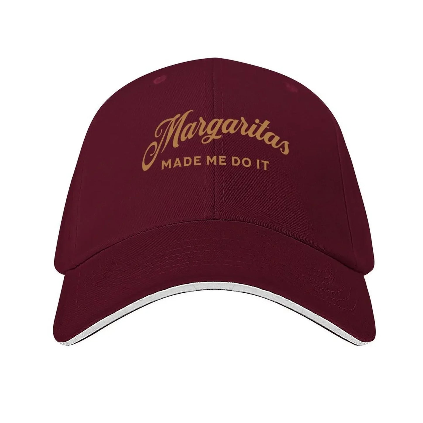 Margaritas Made Me Do It Baseball Cap Golf Sun Cap